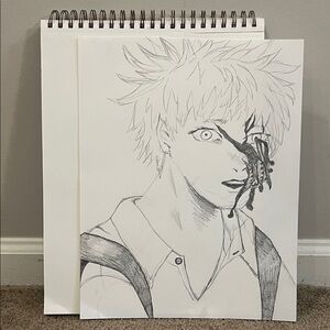 🆕 Hikaru Anime Sketch Art